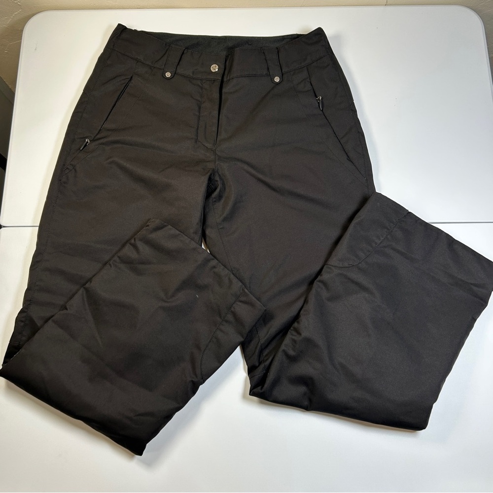 FERA Black Insulated Ski Pants Women's Size 10R Snowboard Performance